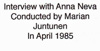 Anna interview